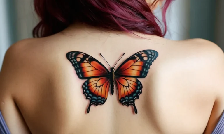 Butterfly Tattoo On Lower Back Meaning: A Comprehensive Guide