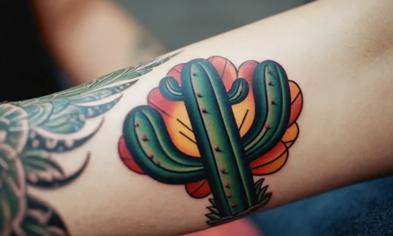 Cactus Tattoo Meaning: Exploring The Symbolism Behind This Prickly Design
