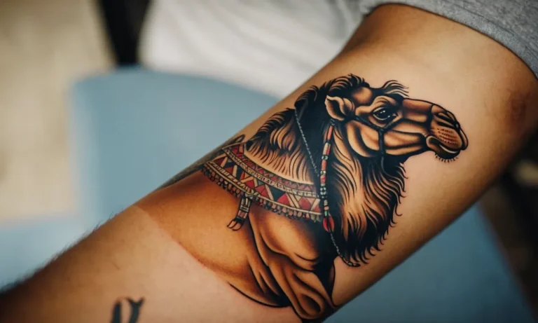 Camel Tattoo Meaning: Exploring The Symbolism And Cultural Significance