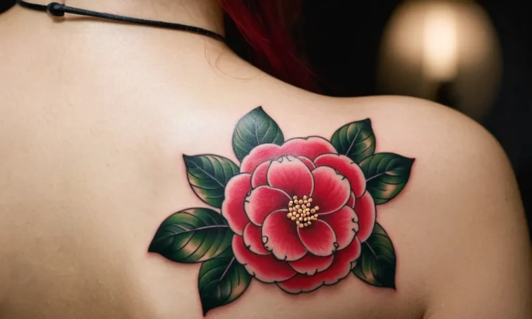 Camellia Tattoo Meaning: Exploring The Symbolism Behind This Elegant Floral Design