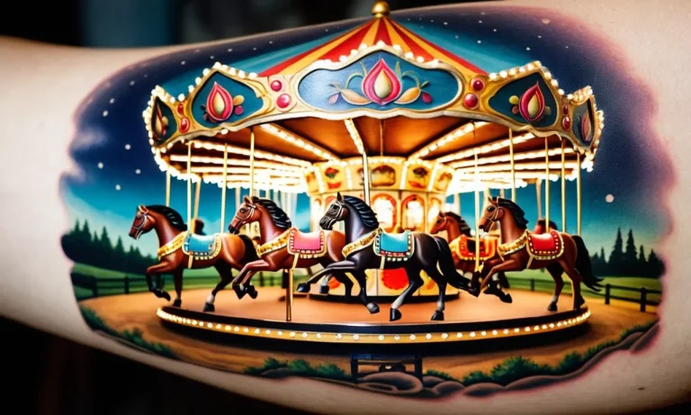 Carousel Tattoo Meaning: Unveiling The Symbolism Behind This Captivating Design