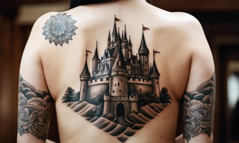 Unveiling The Symbolic Meaning Of Castle Tattoos