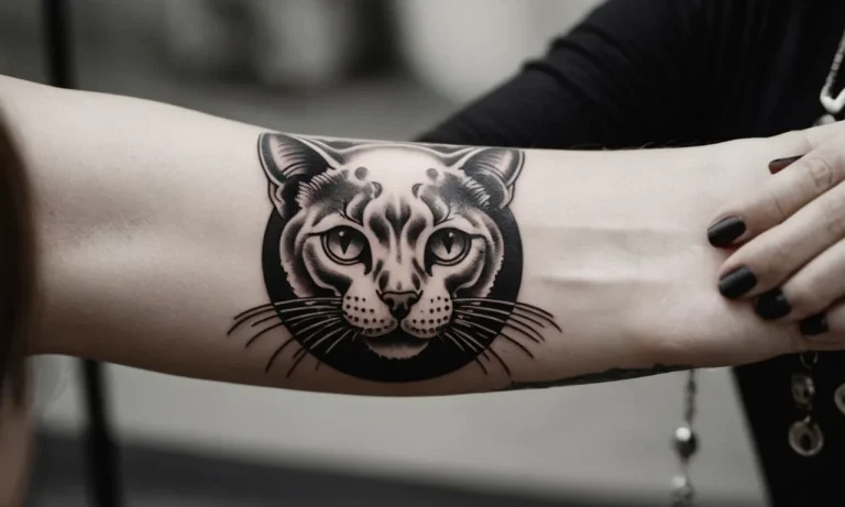 Unveiling The Profound Symbolism Of Cat Skull Tattoos