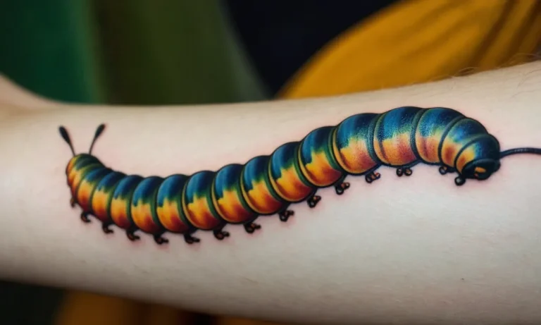 Caterpillar Tattoo Meaning: Exploring The Symbolism And Significance