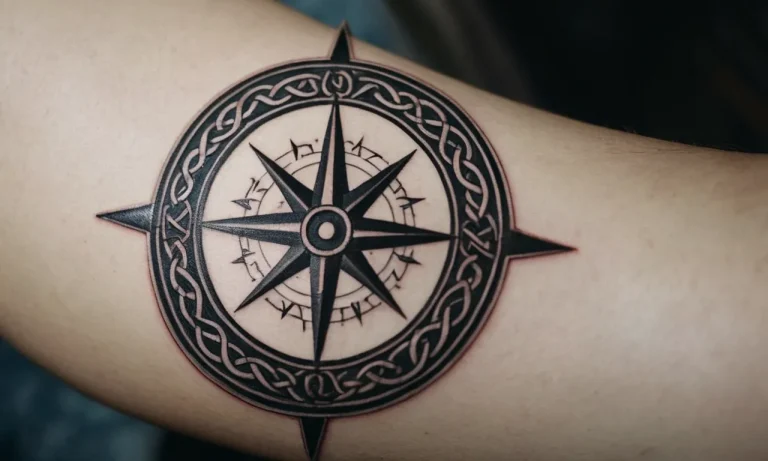 Celtic Compass Tattoo Meaning: Exploring The Symbolism And Significance