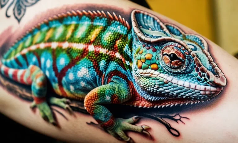 Chameleon Tattoo Meaning: Exploring The Symbolism And Significance