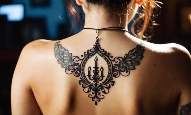Chandelier Tattoo Meaning: Unveiling The Symbolism Behind This Intricate Design