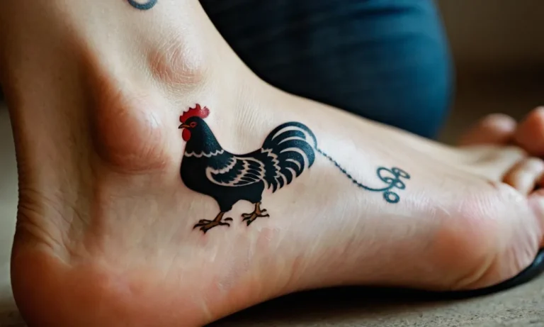 Unveiling The Symbolic Meaning Of Chicken Foot Tattoos