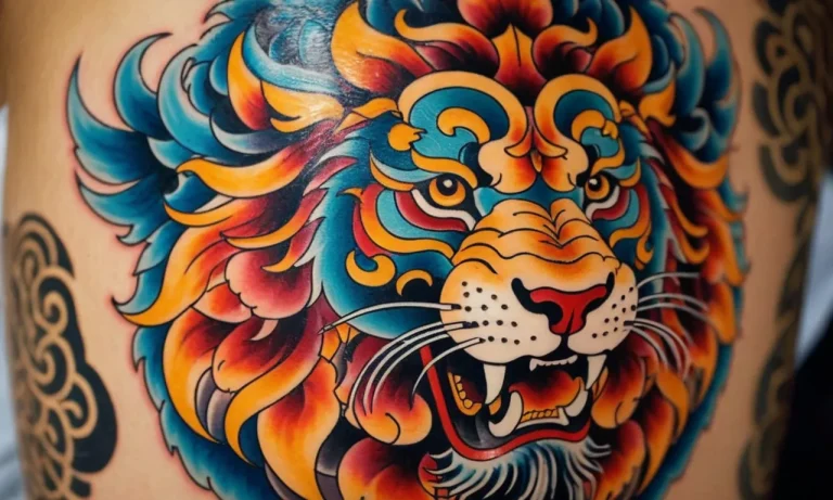 Chinese Lion Tattoo Meaning: Exploring The Symbolism And Cultural Significance