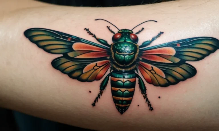 Cicada Tattoo Meaning: Exploring The Symbolism Behind This Intriguing Insect