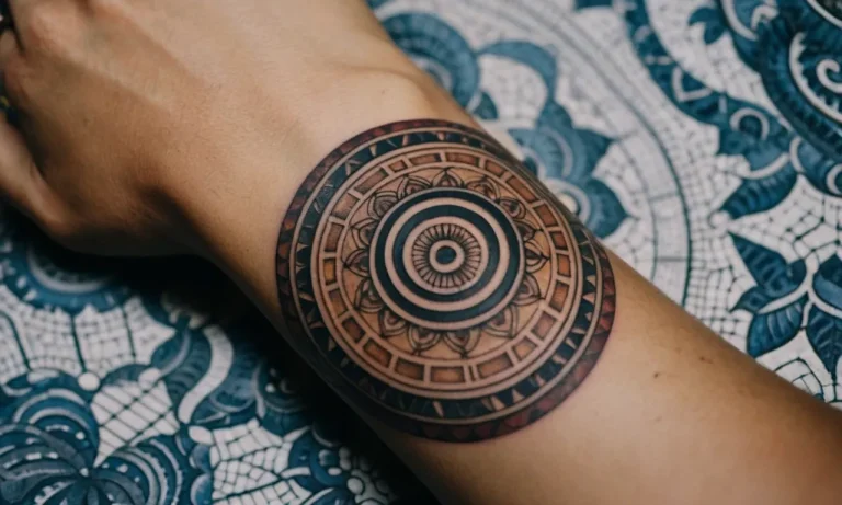 Circle Tattoo Meaning: Exploring The Symbolism And Significance
