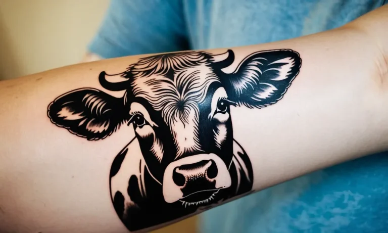 Cow Tattoo Meaning: Exploring The Symbolism And Cultural Significance
