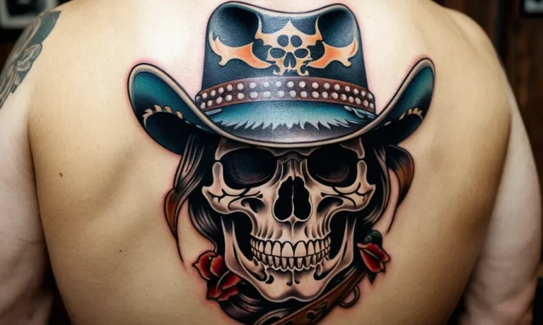 Cowboy Skull Tattoo Meaning: Unveiling The Symbolism Behind This Iconic Design