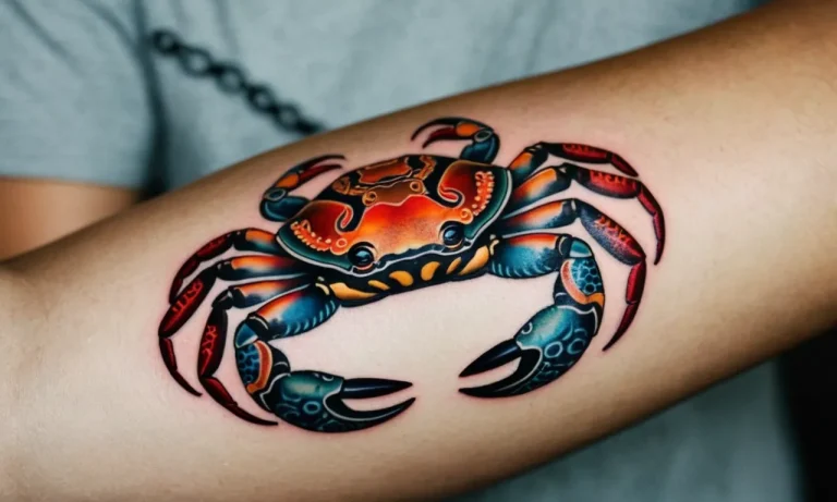 Crab Tattoo Meaning: Exploring The Symbolism And Significance