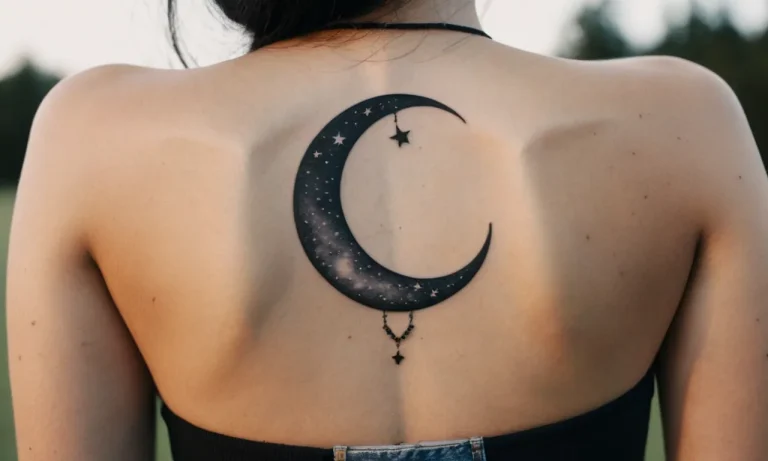 Crescent Moon Tattoo Meaning: Unveiling The Symbolism Behind This Celestial Design