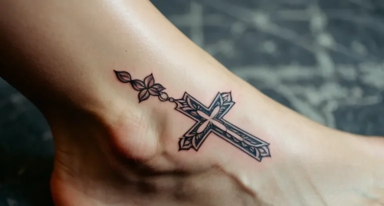 Cross Tattoo On Ankle Meaning: A Comprehensive Guide