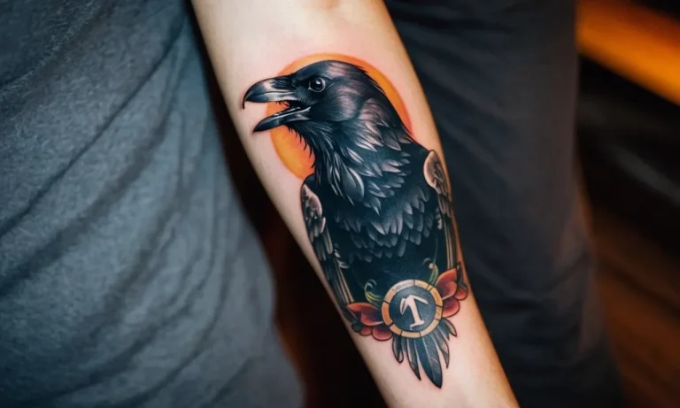 Crow Tattoo Meaning: Exploring The Symbolism And Significance