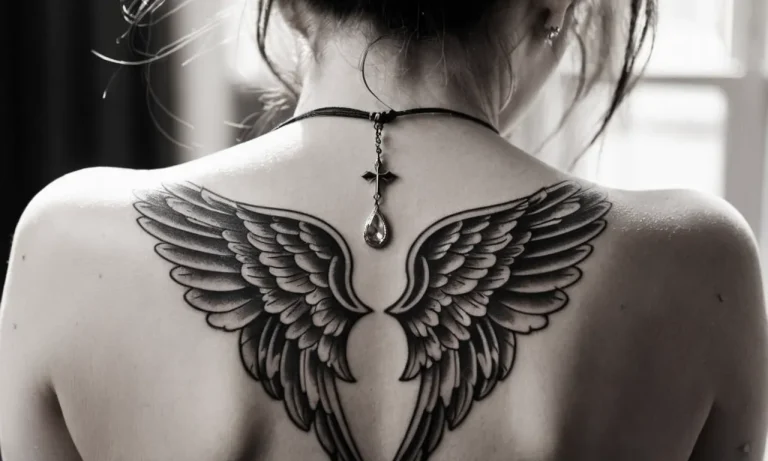 Crying Angel Tattoo Meaning: A Comprehensive Guide
