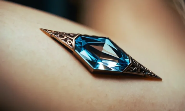 Crystal Tattoo Meaning: Unveiling The Symbolism Behind This Captivating Ink