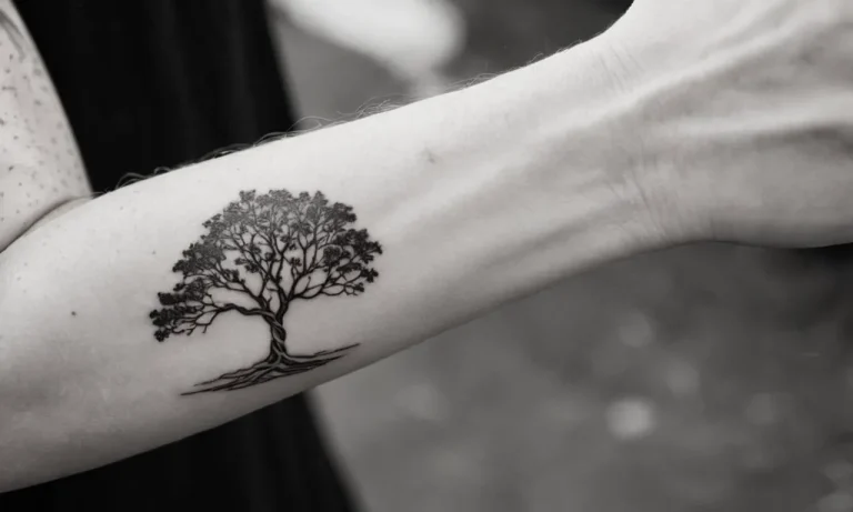 Dead Tree Tattoo Meaning: A Comprehensive Guide