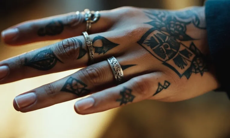Deep Meaning Finger Tattoo Symbols And Meanings: A Comprehensive Guide
