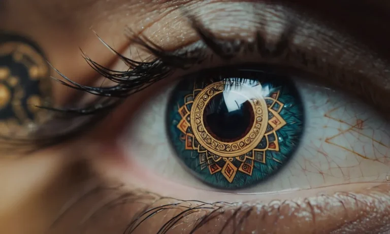 Unveiling The Deep Meaning Of Meaningful Creative Eye Drawings