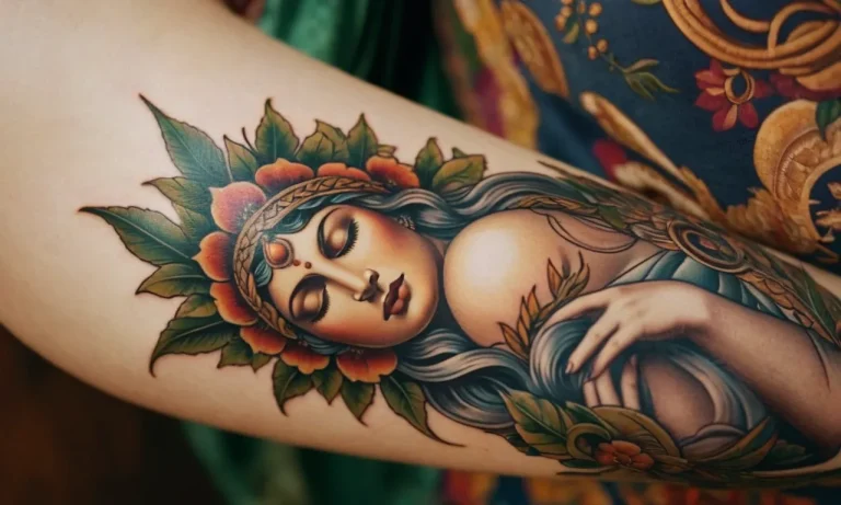 Demeter Tattoo Meaning: Exploring The Symbolism Behind This Ancient Greek Goddess