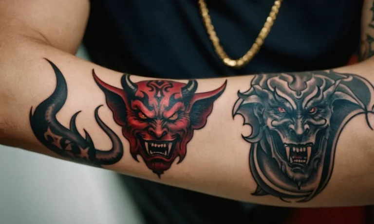 Devil Tattoo Meaning: Unveiling The Symbolism Behind This Intriguing Design