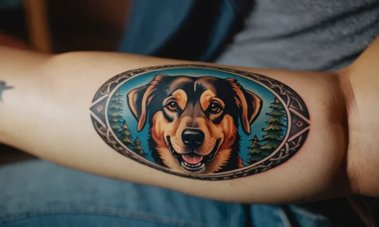 Unveiling The Symbolic Meanings Behind Dog Tattoos