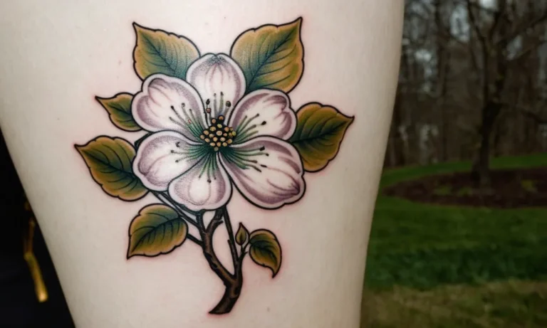 Dogwood Tree Tattoo Meaning: Exploring The Symbolism Behind This Captivating Design