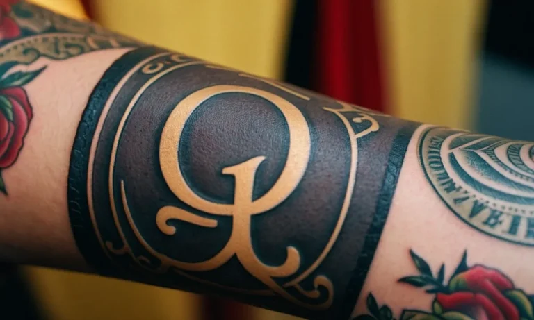 Unveiling The Symbolic Meaning Behind Dollar Sign Tattoos