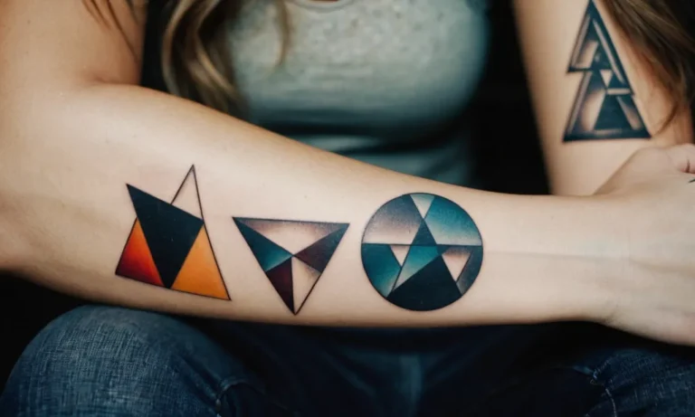 Double Triangle Tattoo Meaning: Unveiling The Symbolism Behind This Intriguing Design