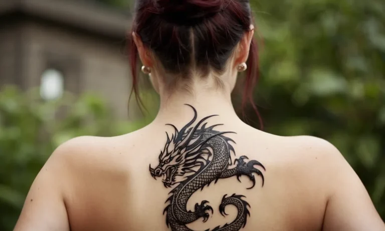 Dragon Tattoo Meaning For Women: A Comprehensive Guide