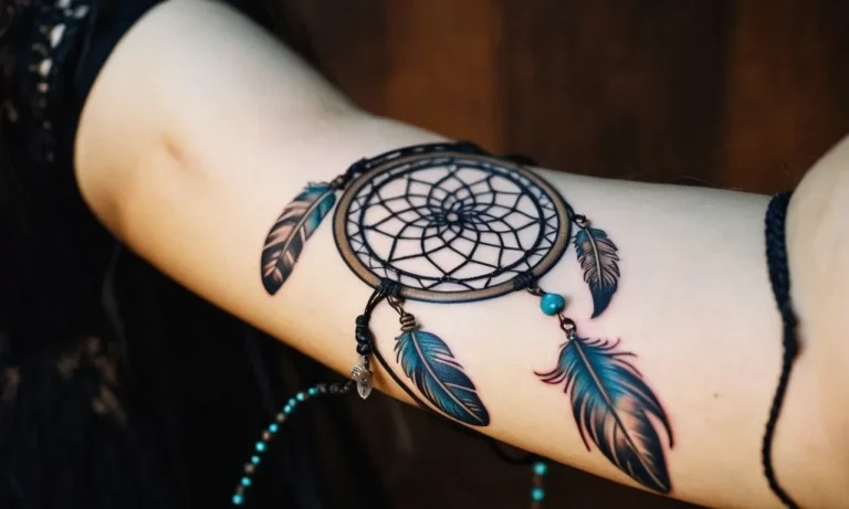 Dream Catcher Tattoo Meaning: Unveiling The Symbolism Behind This Captivating Design