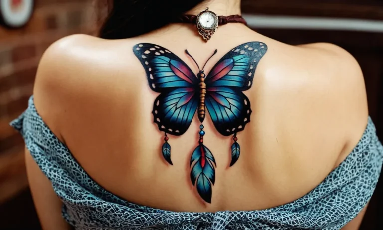 Dream Catcher With Butterfly Tattoo Meaning: A Comprehensive Guide