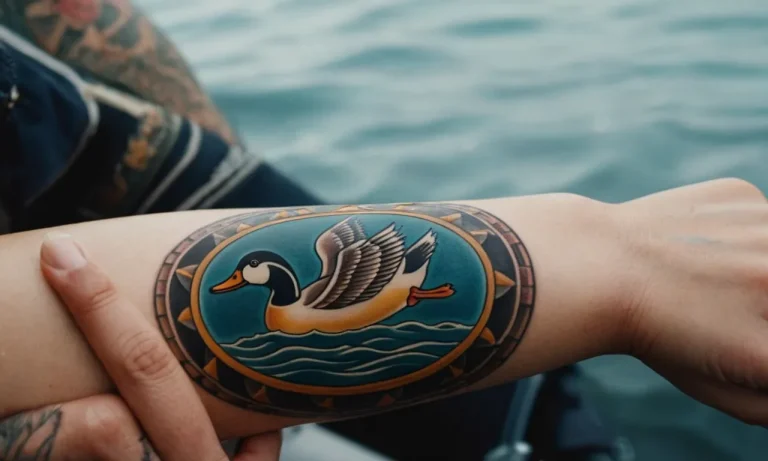 Unveiling The Symbolic Meaning Of Duck Tattoos