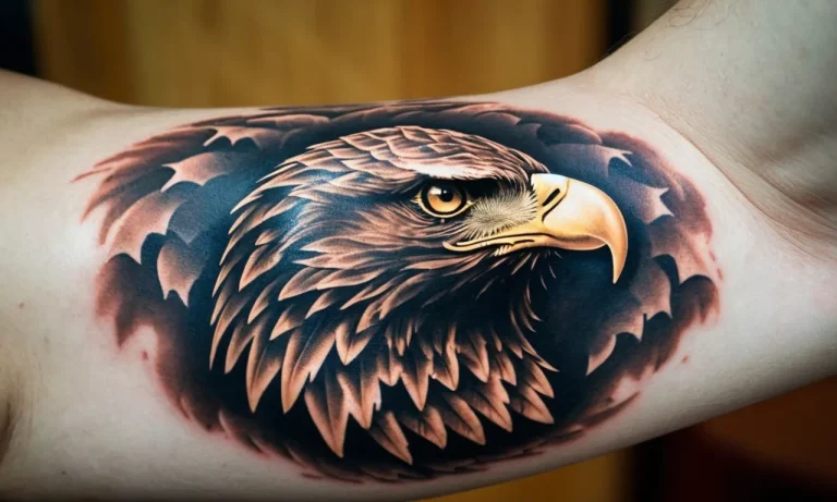 The Profound Symbolism Of Eagle Tattoos: Unveiling The Meaning Behind This Majestic Design
