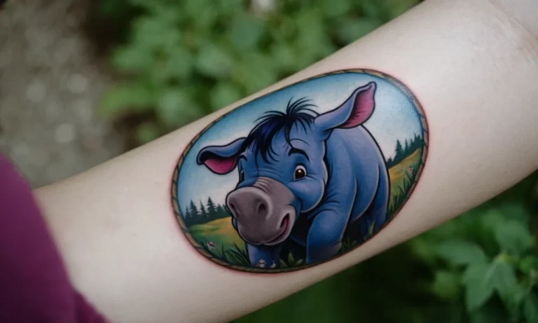 Eeyore Tattoo Meaning: Exploring The Symbolism Behind This Beloved Character