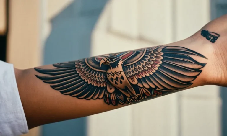 Egyptian Eagle Tattoo Meaning: Uncovering The Symbolism Behind This Majestic Design