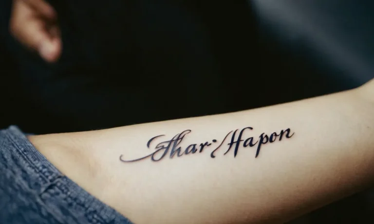 Ehfar Tattoo Meaning: Unveiling The Significance Behind This Intriguing Design