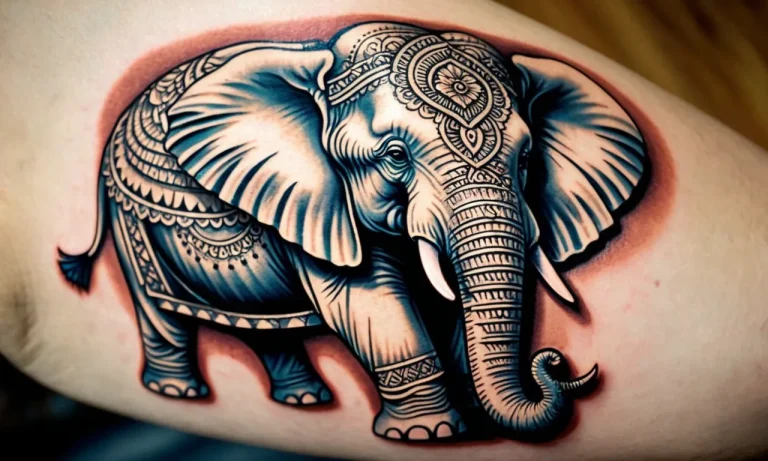 Elephant Tattoo Meaning: Exploring The Symbolism And Cultural Significance