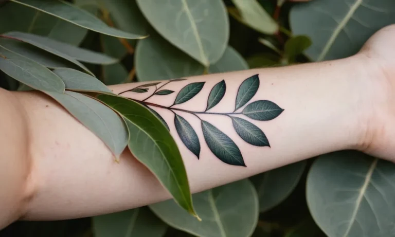 Eucalyptus Tattoo Meaning: Exploring The Symbolism And Significance