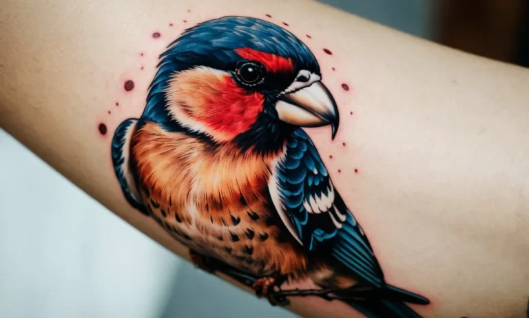 Finch Tattoo Meaning: Exploring The Symbolism And Significance