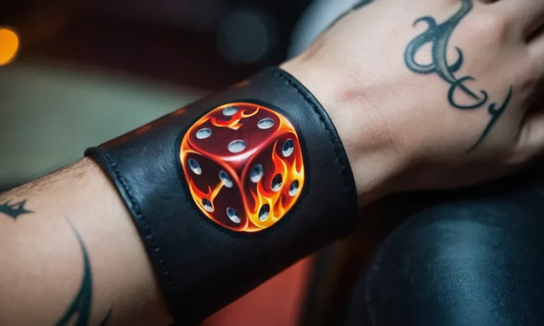 Flaming Dice Tattoo Meaning: A Comprehensive Guide