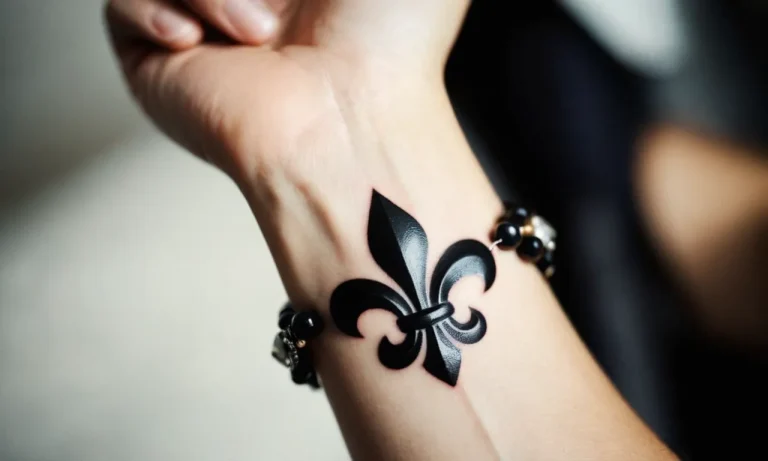 Fleur De Lis Tattoo Meaning: Exploring The Symbolism And History Behind This Iconic Design
