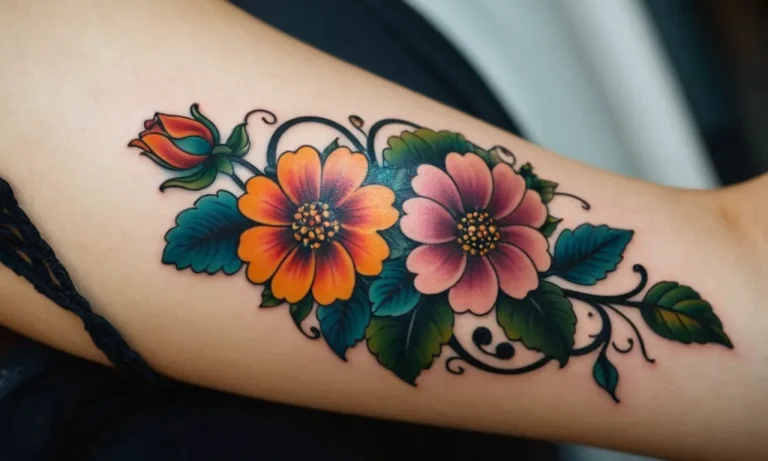 Flower Vase Tattoo Meaning: A Comprehensive Guide