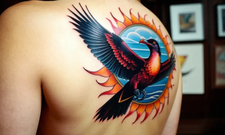 Frigate Bird Tattoo Meaning: Exploring The Symbolism Behind This Majestic Seabird