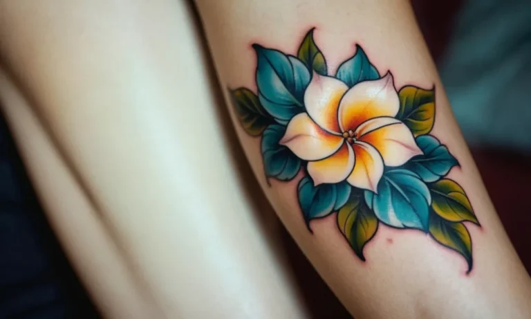 Gardenia Tattoo Meaning: Exploring The Symbolism Behind This Captivating Floral Design