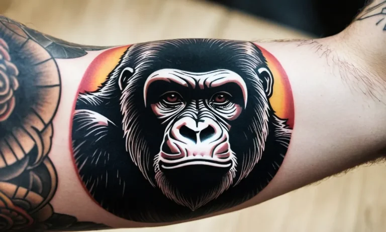 Gorilla Tattoo Meaning: Exploring The Symbolism Behind This Powerful Design