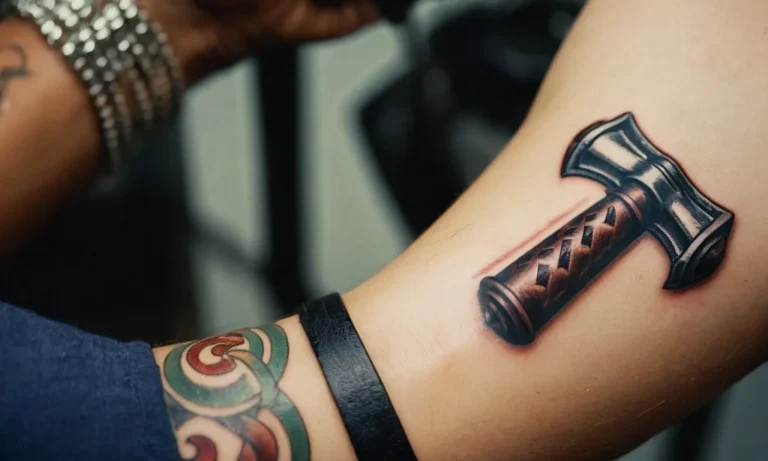Hammer And Nail Tattoo Meaning: Exploring The Symbolism Behind This Powerful Design